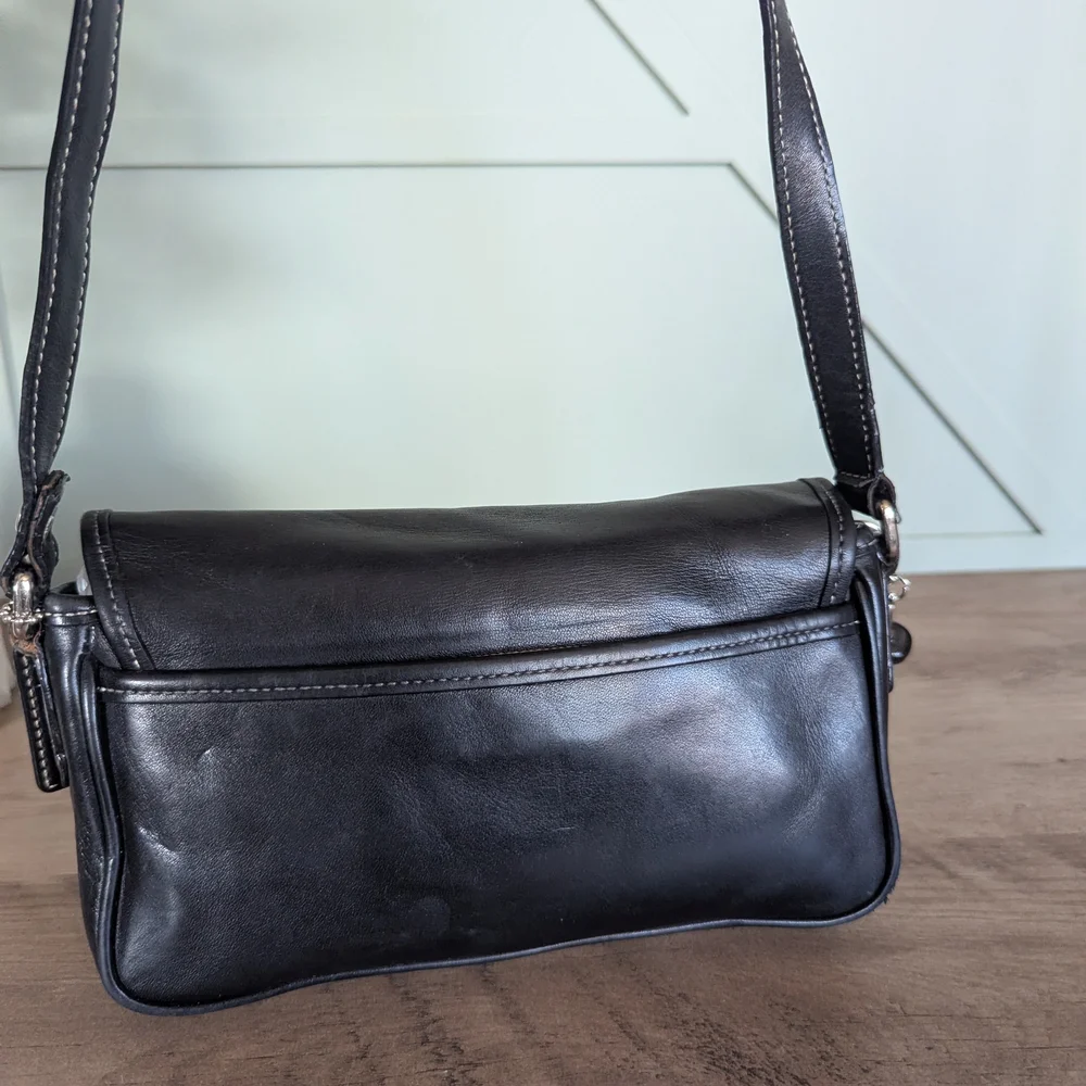 Vintage Coach Bleecker Double Buckle Crossbody - Picture 7 of 14